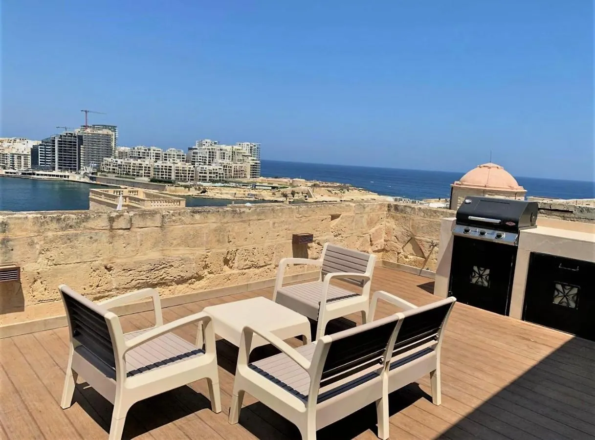 King'S Penthouse With Sea View Terraces Apartment Valletta Malta